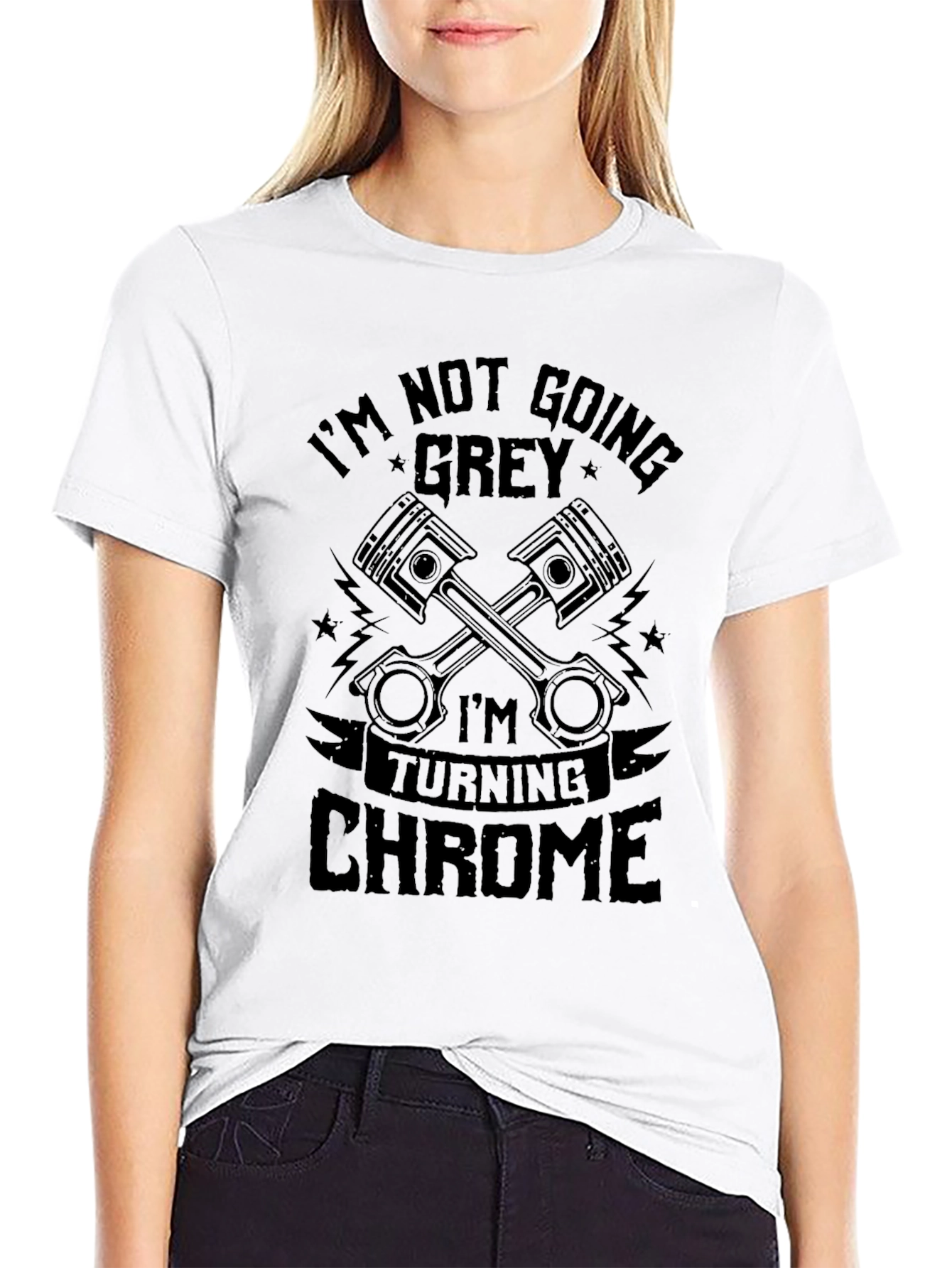 Im Turning Chrome Mens Graphic T-Shirt