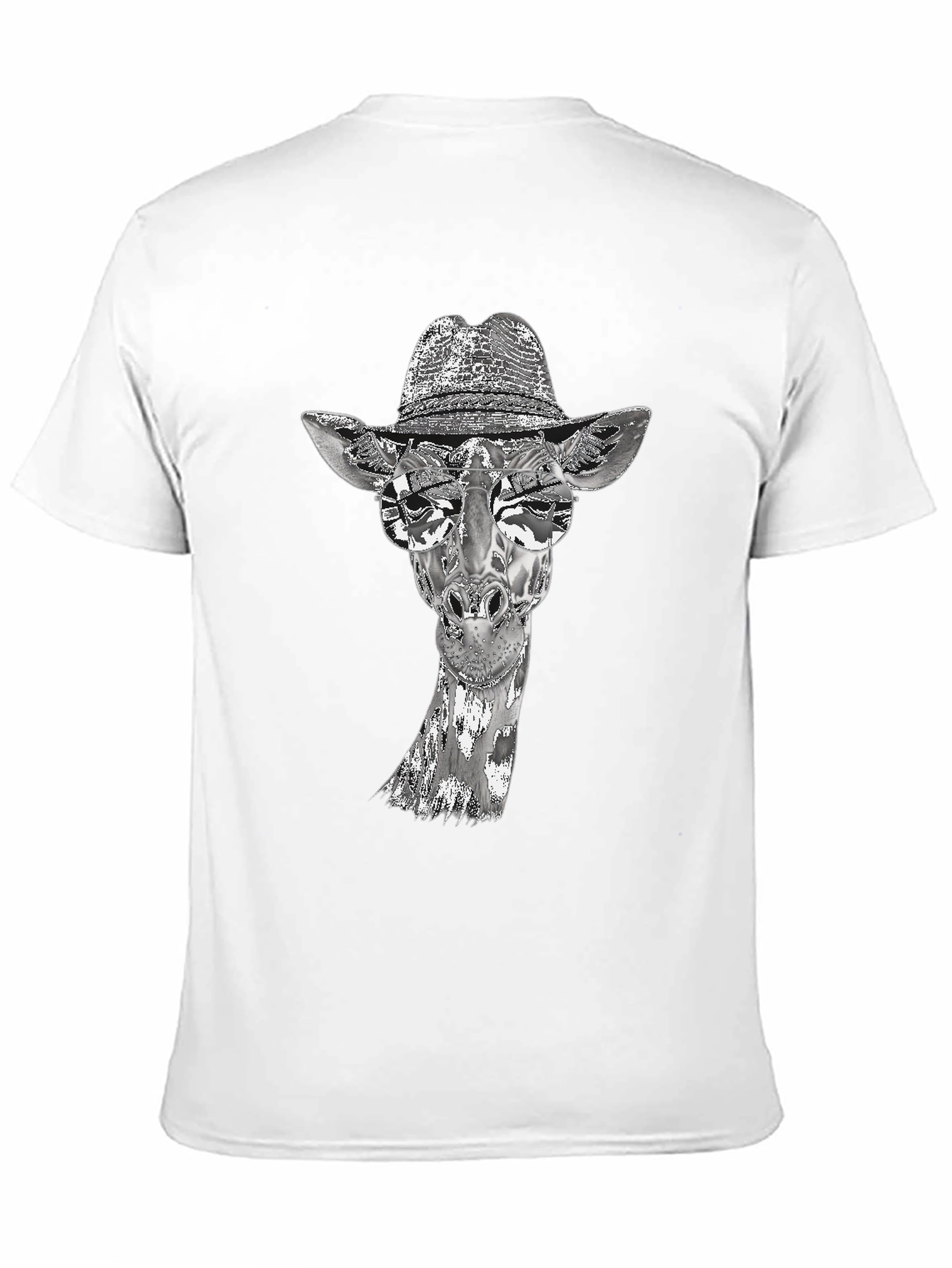 Giraffe Graphic Tee - Cool Animal Design