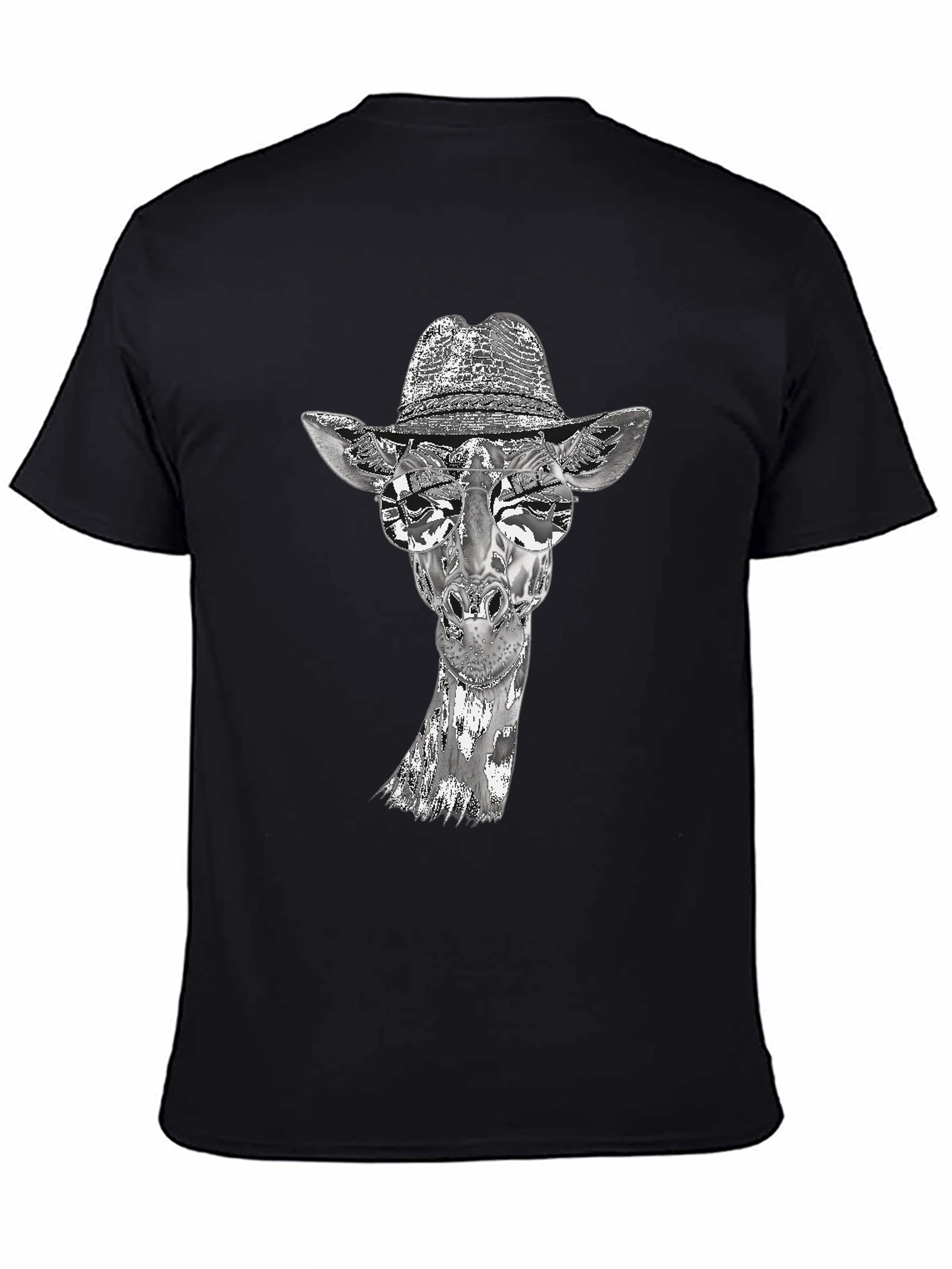 Giraffe Graphic Tee - Cool Animal Design
