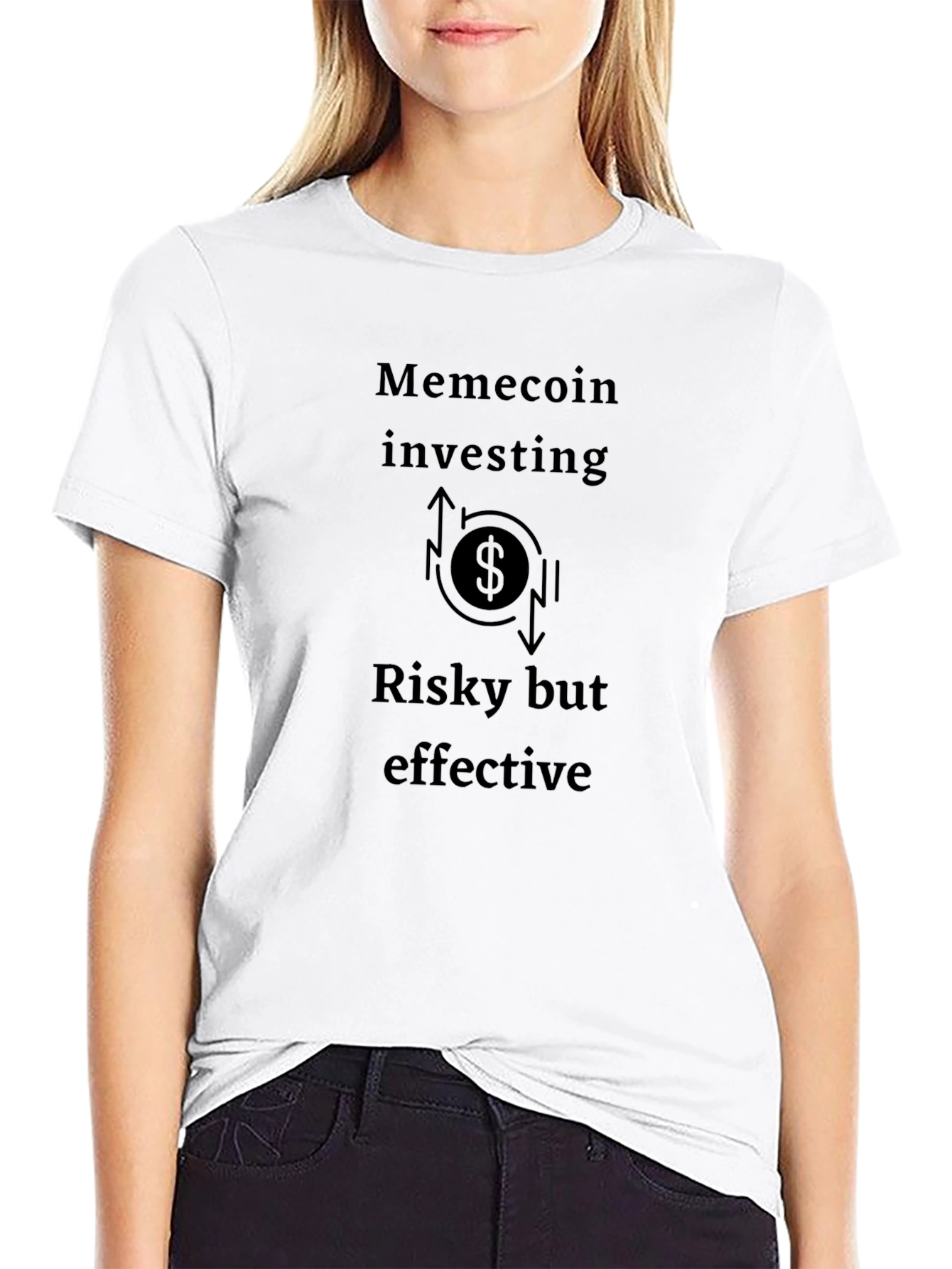 Meme Coin Investing T-Shirt - Risky But Effective