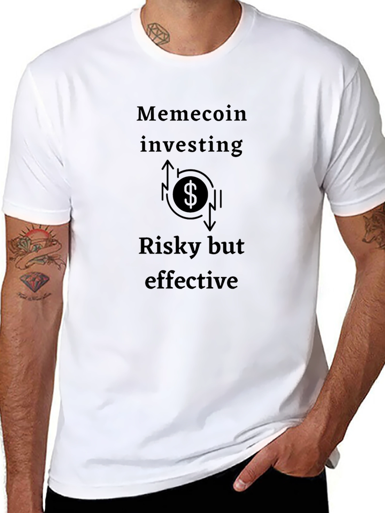 Meme Coin Investing T-Shirt - Risky But Effective