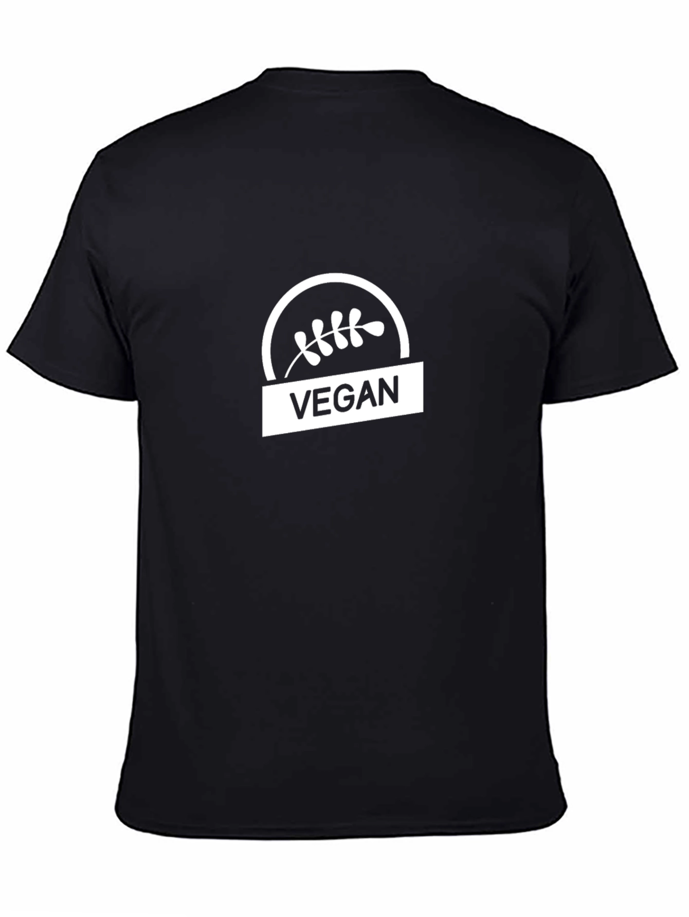Vegan Graphic Tee - Classic Black