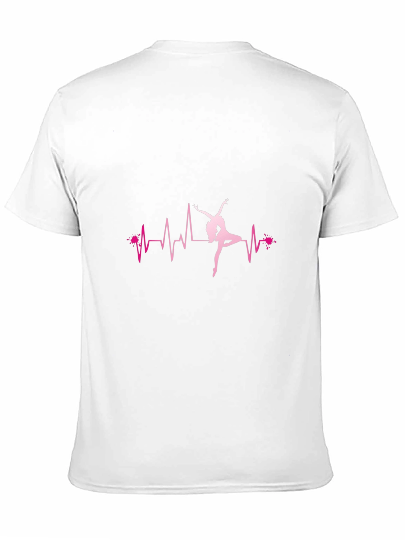 Dance Heartbeat Graphic Tee - Black