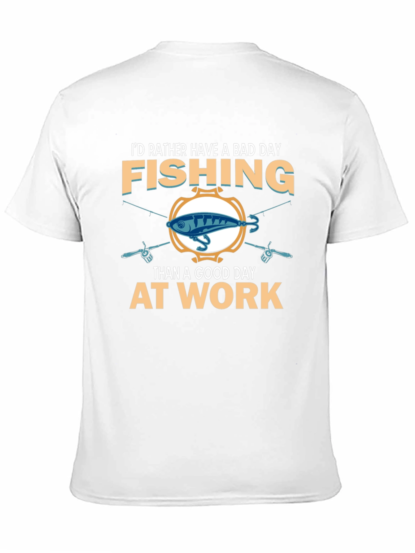 Fishing T-Shirt - Bad Day Fishing