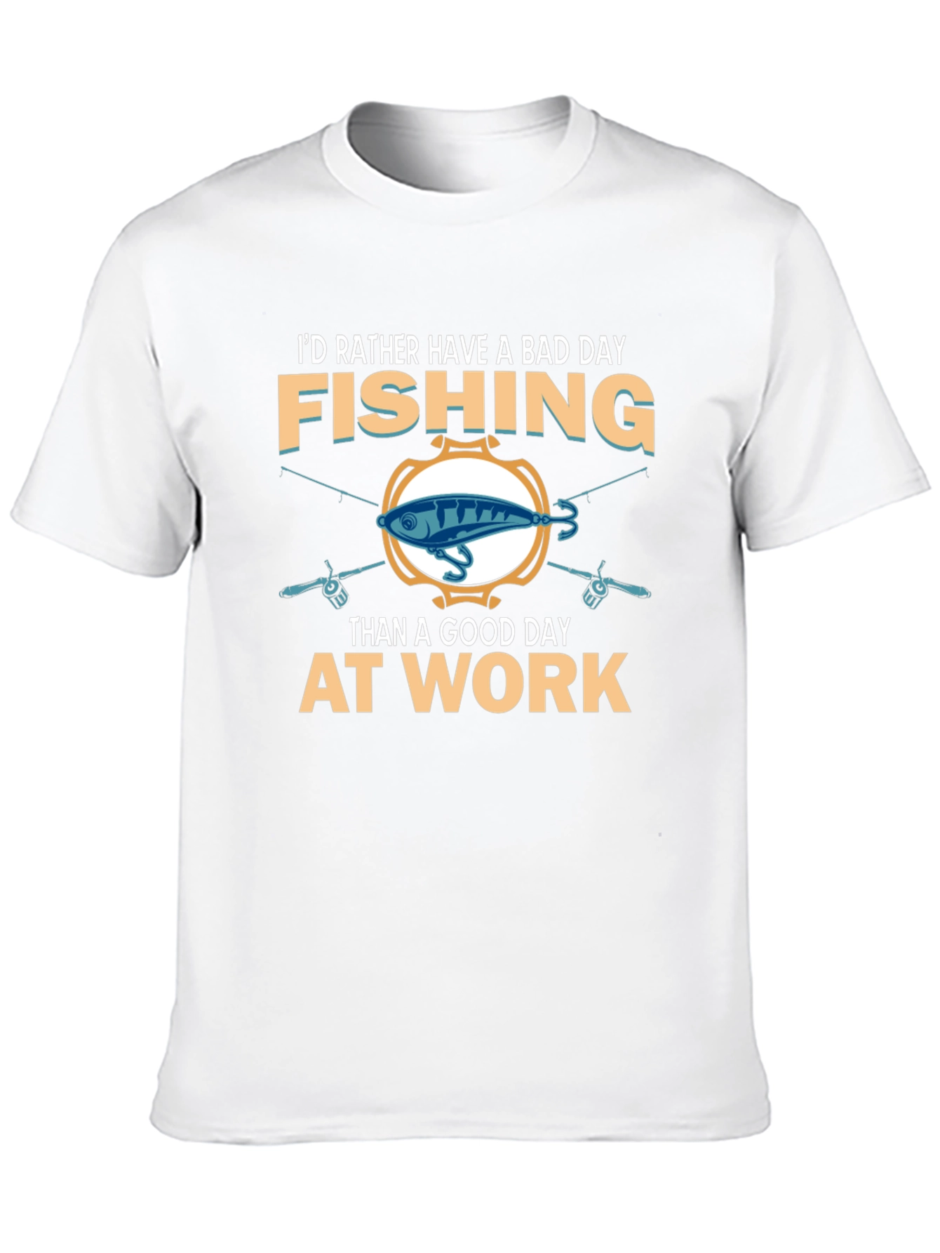 Fishing T-Shirt - Bad Day Fishing