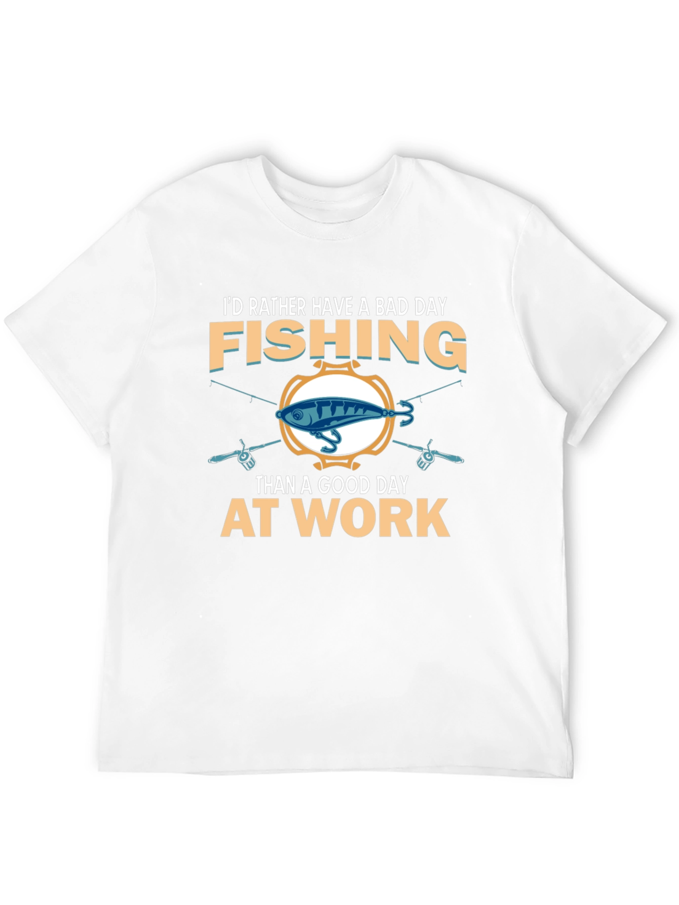 Fishing T-Shirt - Bad Day Fishing