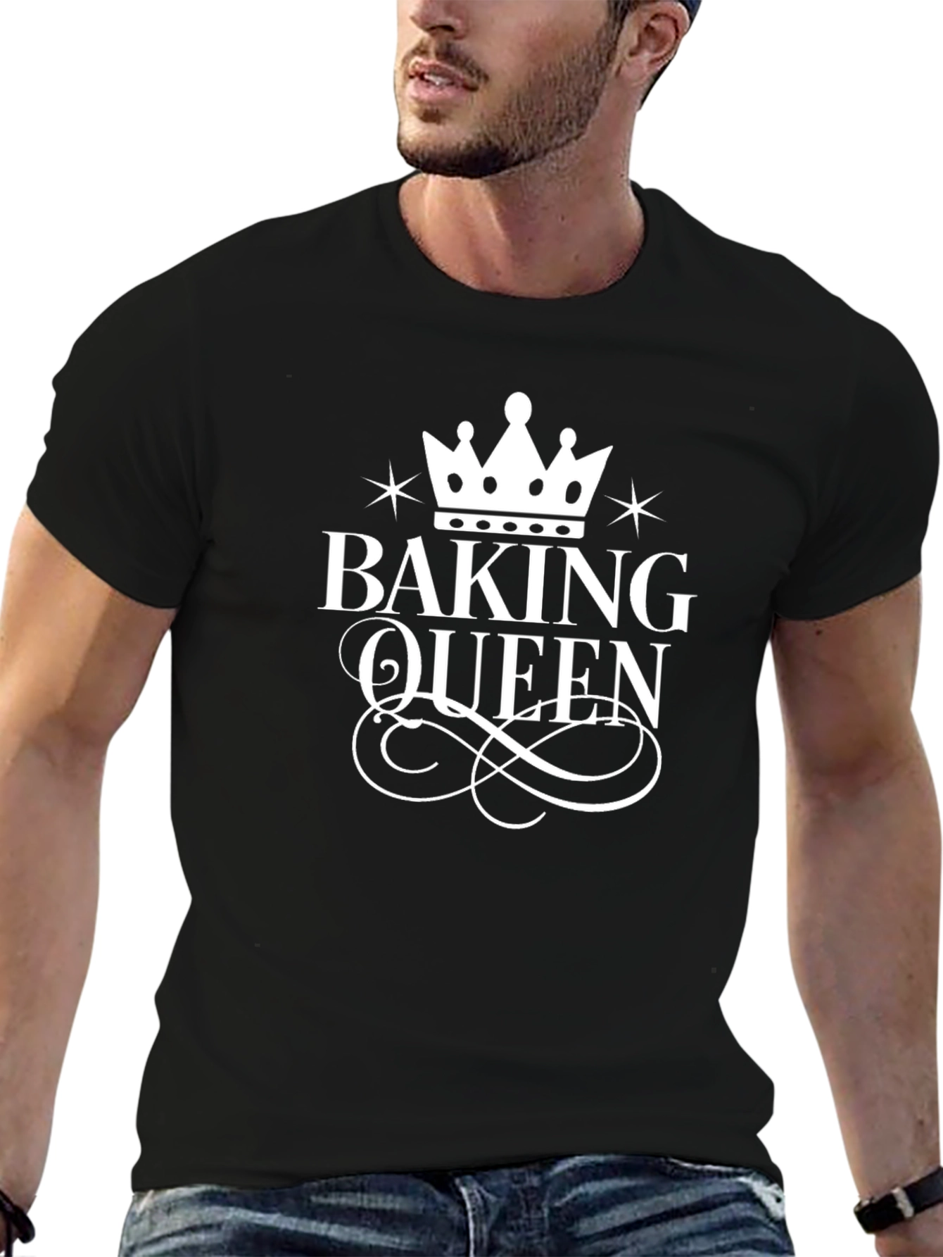 Baking Queen T-Shirt - Stylish Chef Apparel