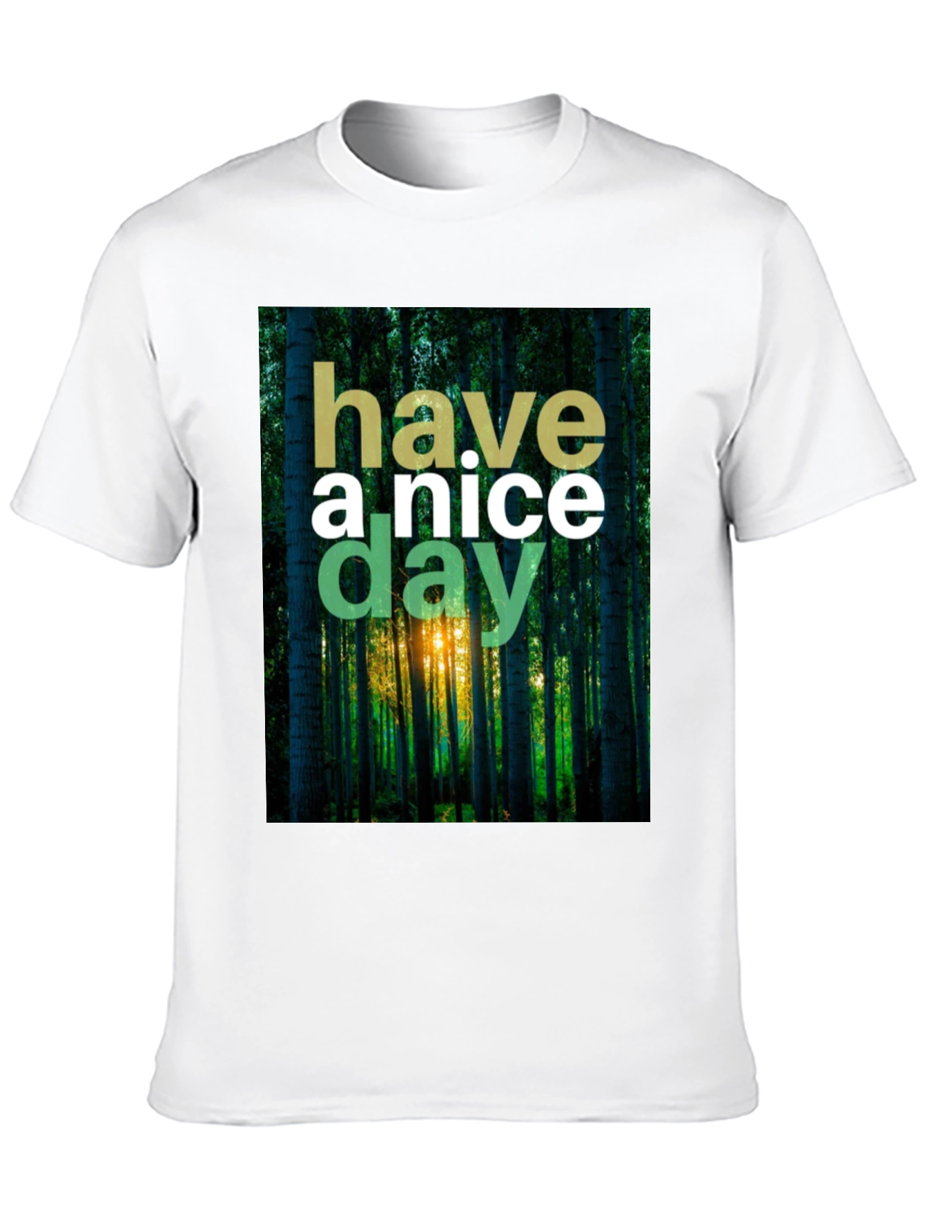 Nature Have a Nice Day Graphic Tee