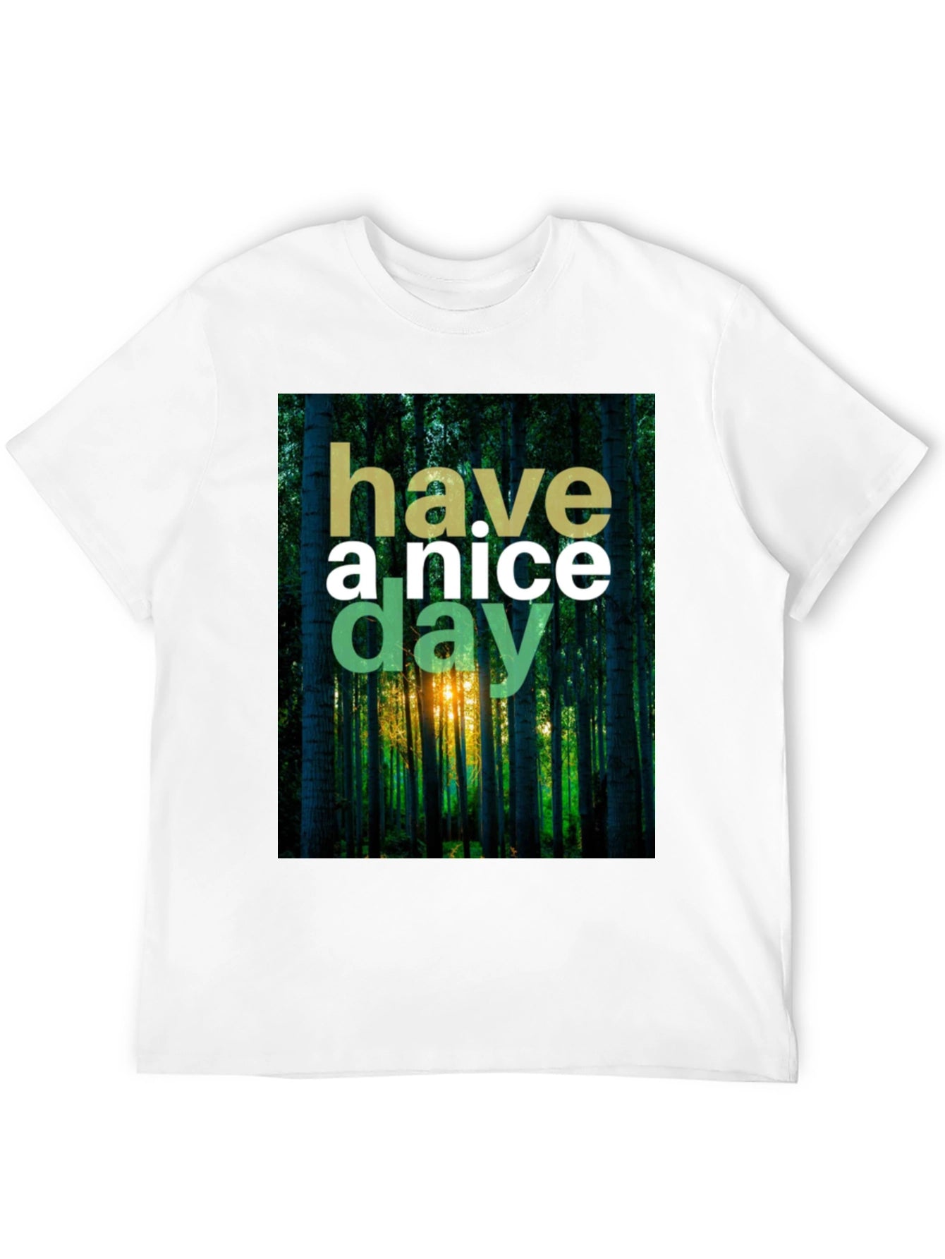 Nature Have a Nice Day Graphic Tee