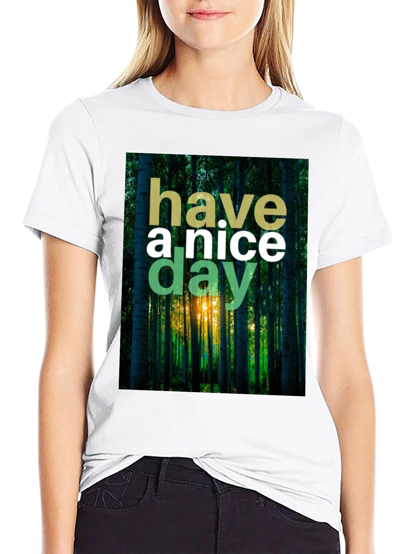 Nature Have a Nice Day Graphic Tee