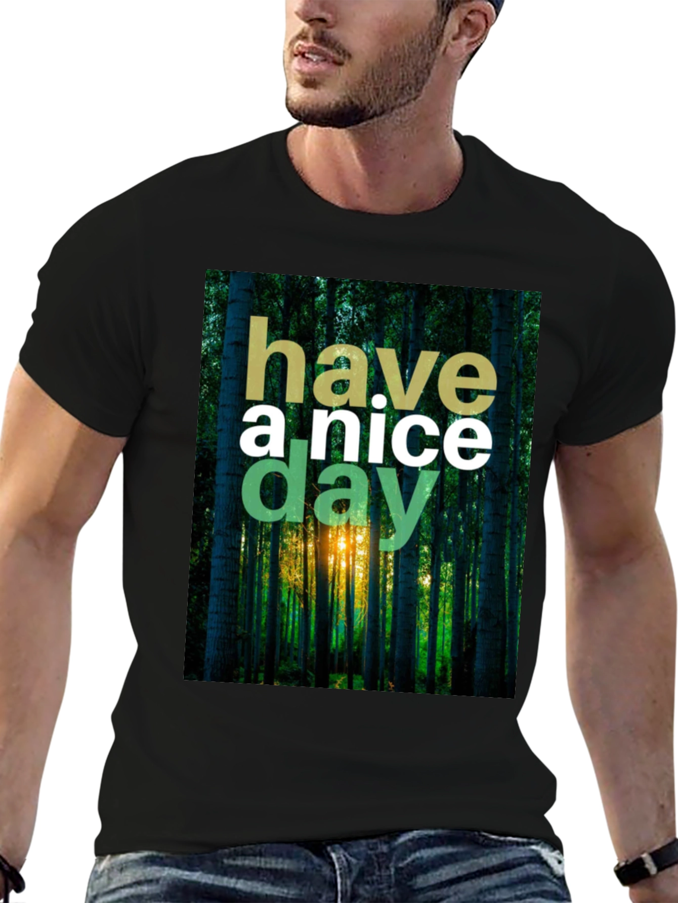 Nature Have a Nice Day Graphic Tee