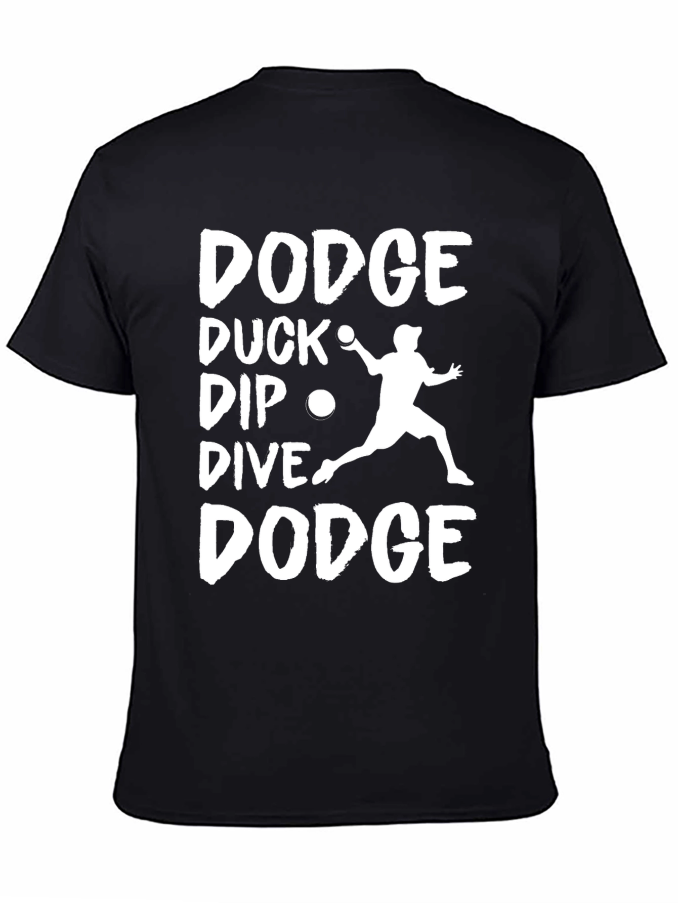 Dodge Duck Dip Dive Dodge Funny T-Shirt