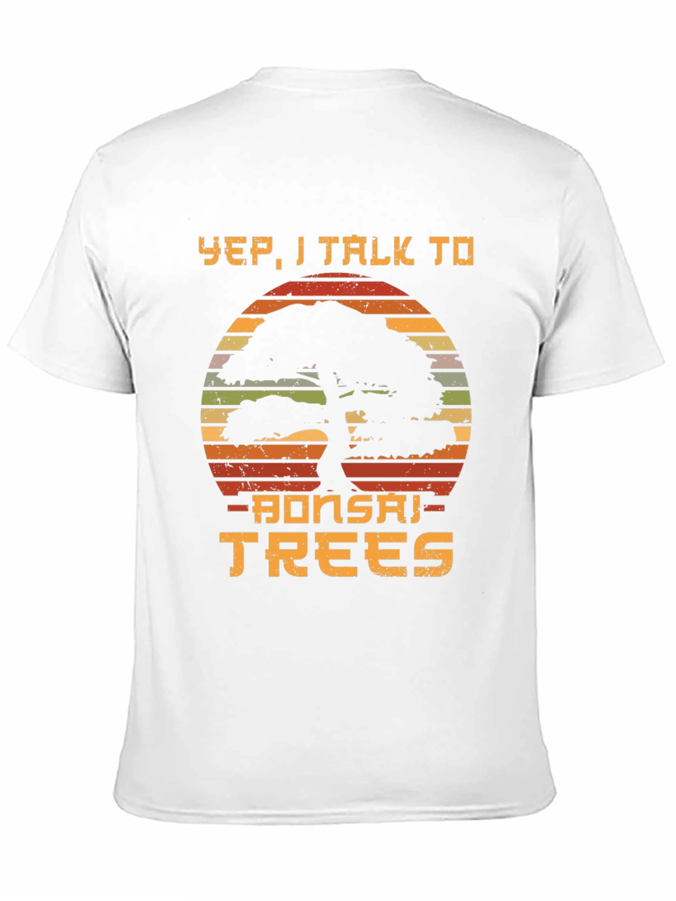 Yep I Talk to Bonsai Trees Graphic Tee