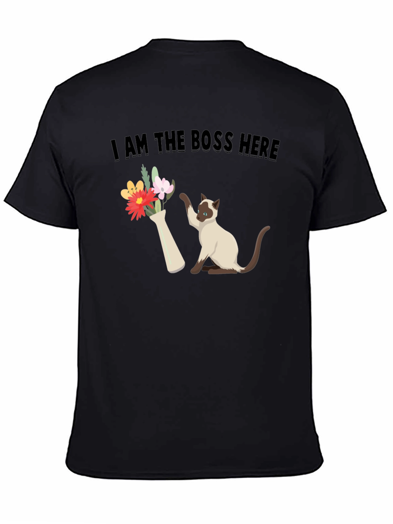I Am the Boss Here Cat Graphic Tee