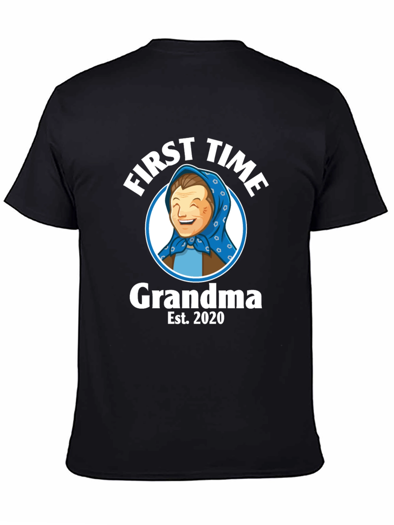 First Time Grandma Est. 2020 Graphic T-Shirt