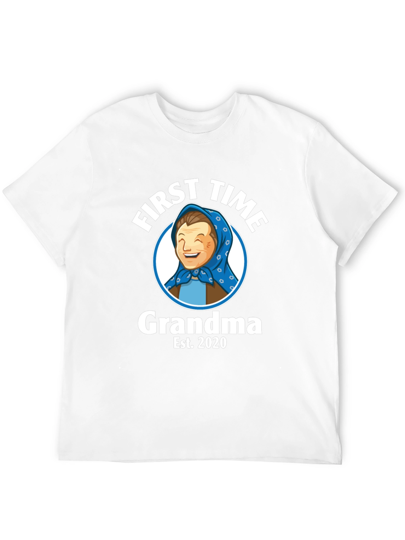 First Time Grandma Est. 2020 Graphic T-Shirt