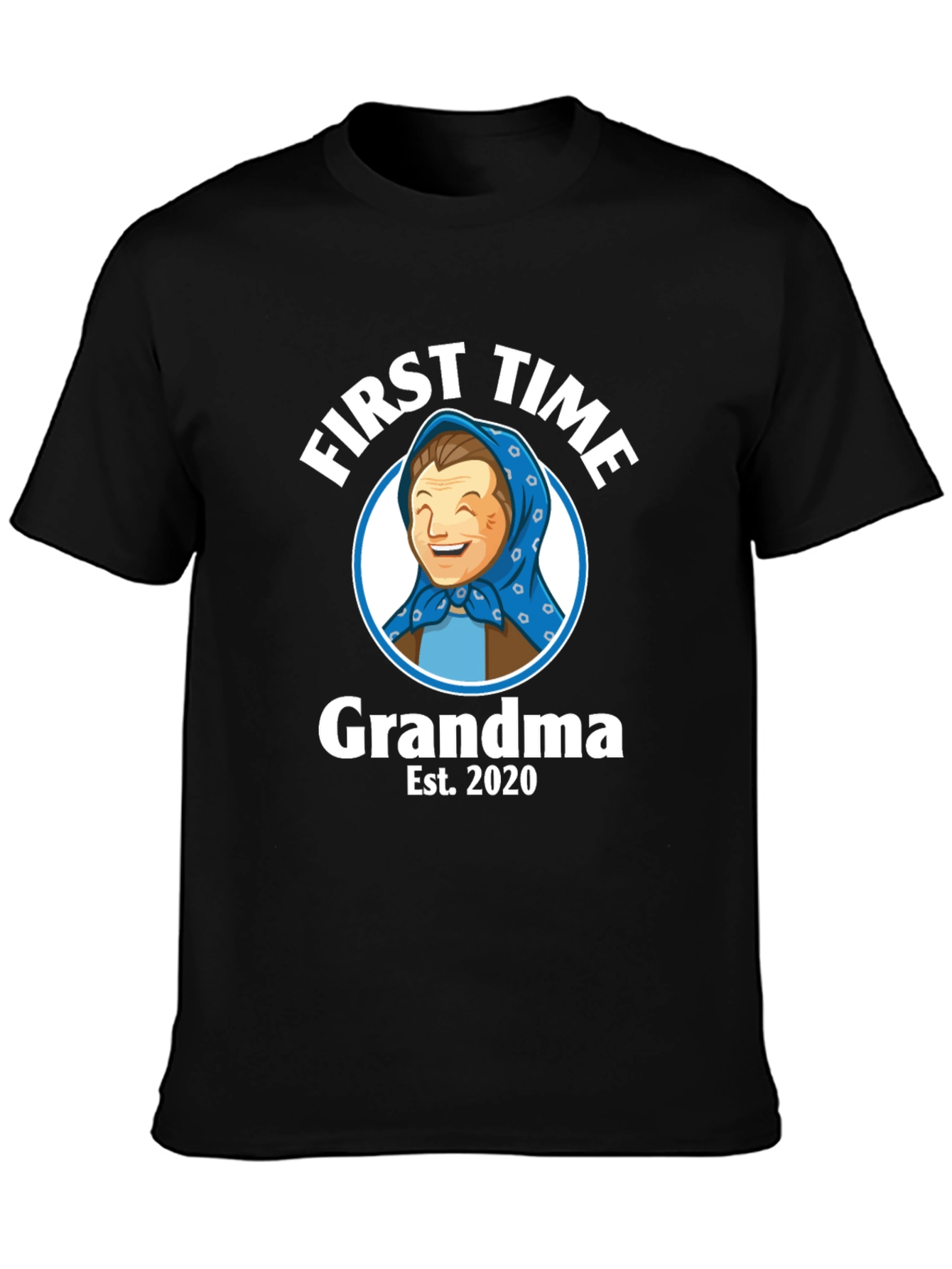 First Time Grandma Est. 2020 Graphic T-Shirt