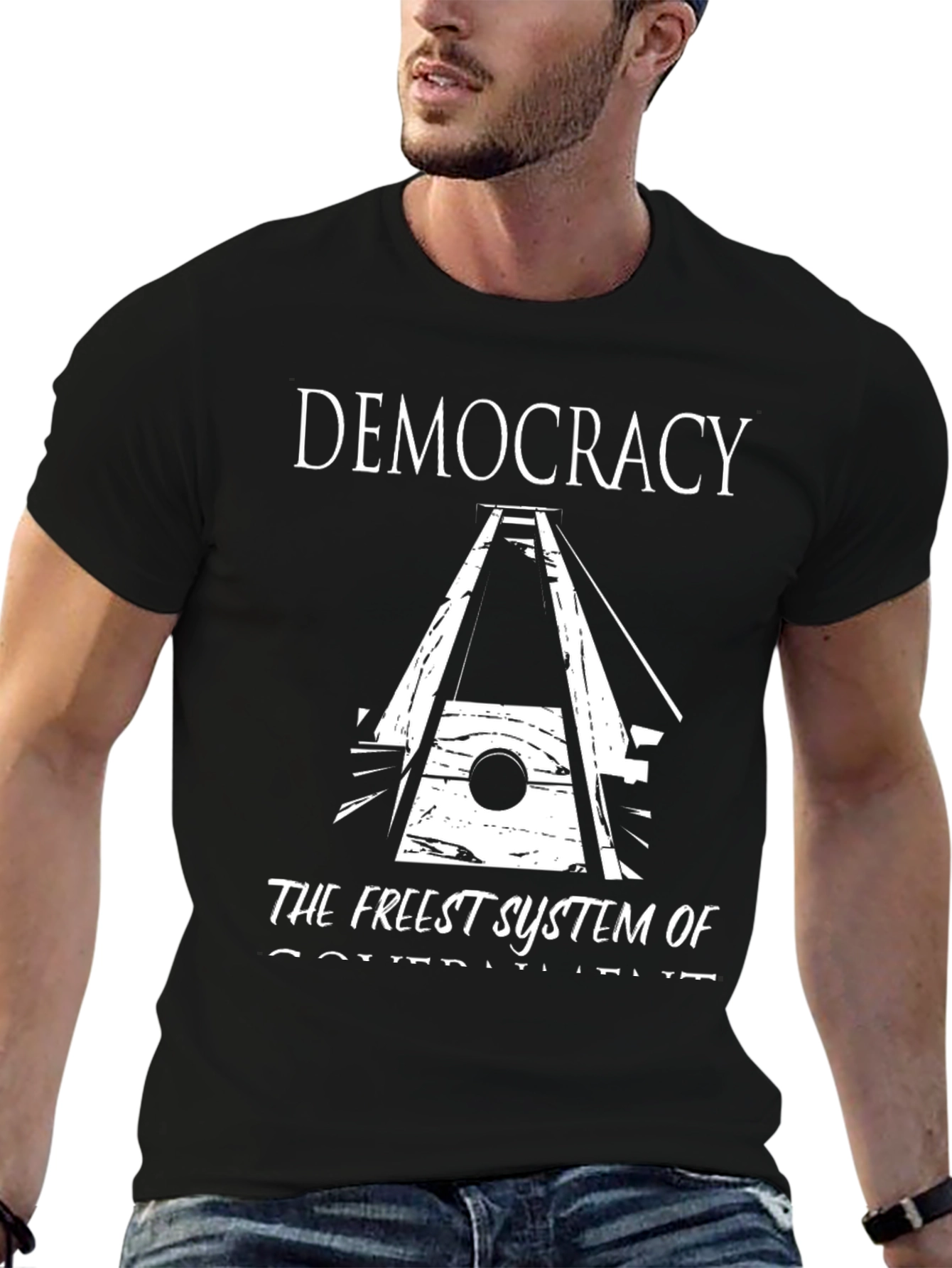 Democracy T-Shirt The Freest System of Government