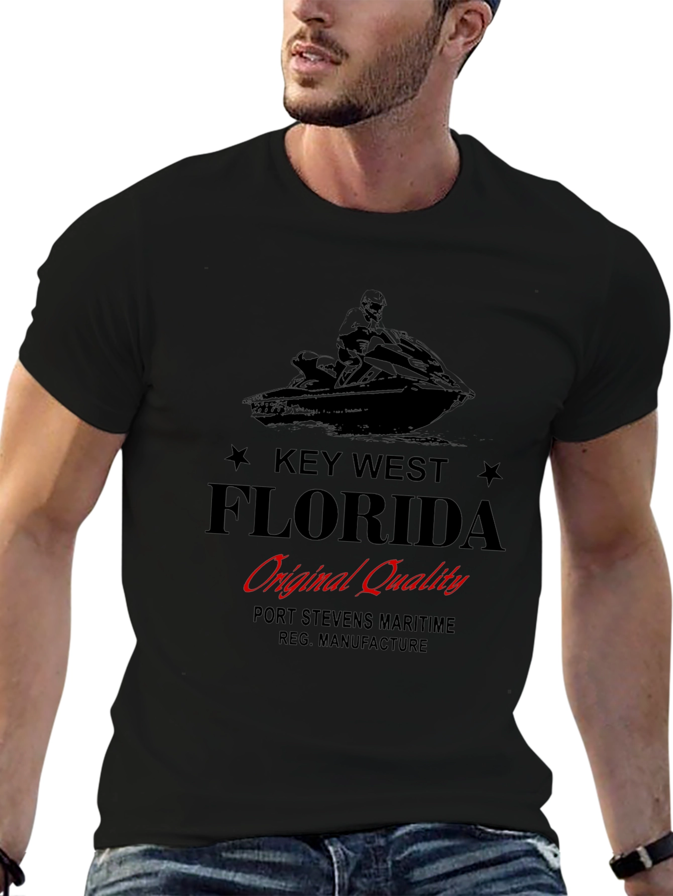 Key West Florida Black T-Shirt
