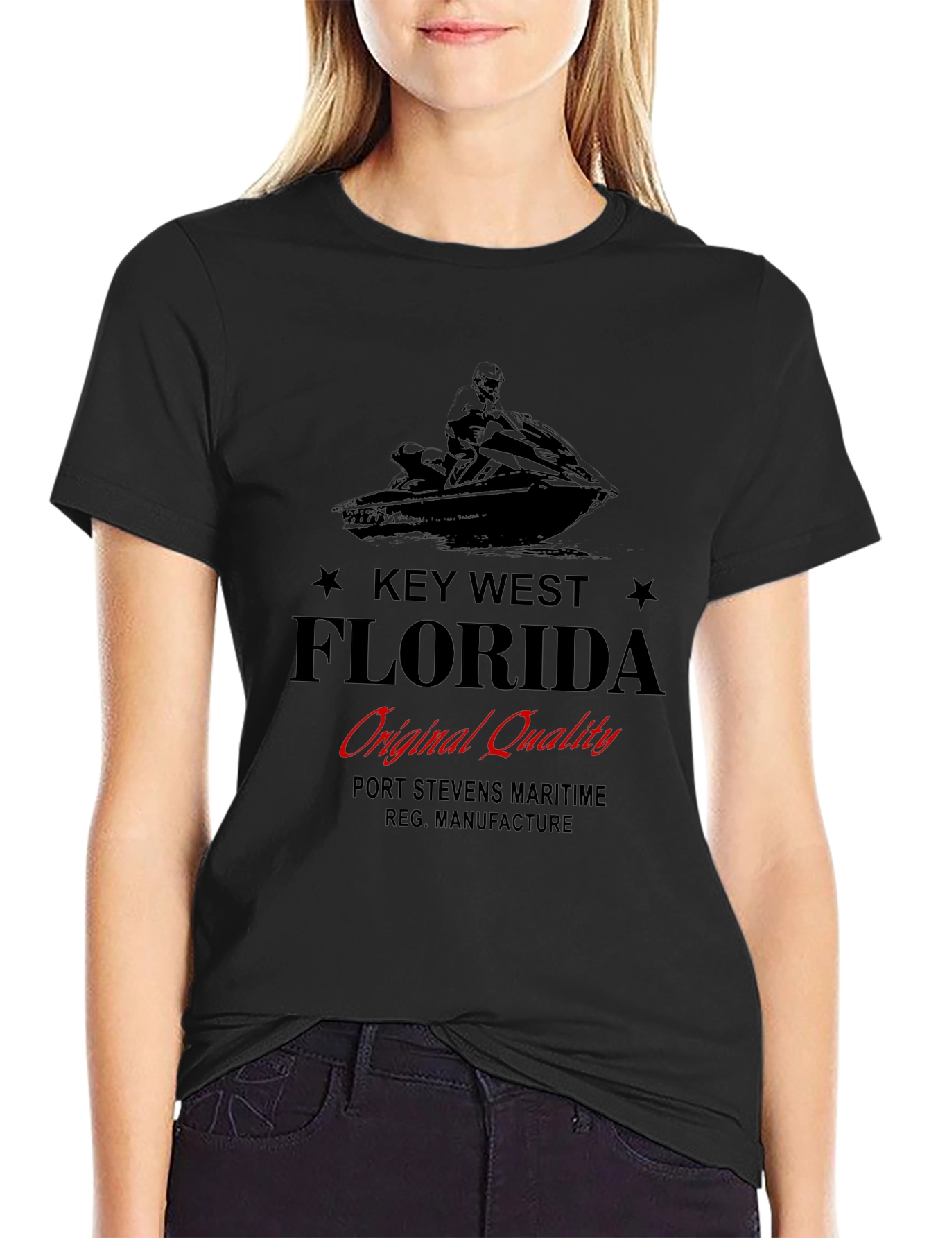 Key West Florida Black T-Shirt