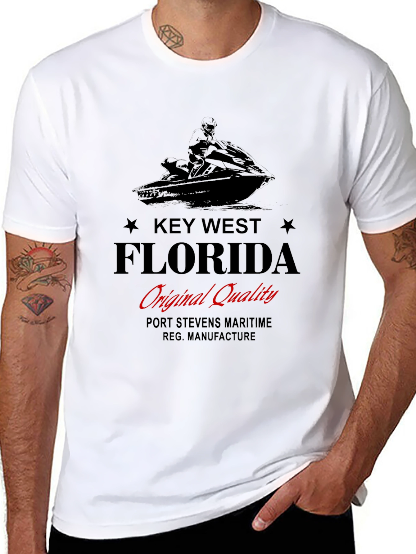 Key West Florida Black T-Shirt