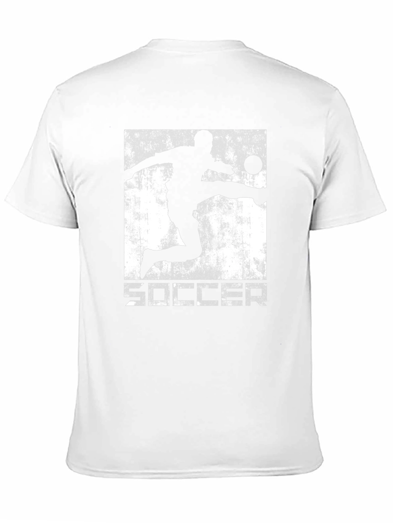 Soccer Graphic Tee - Black Short Sleeve Shirt