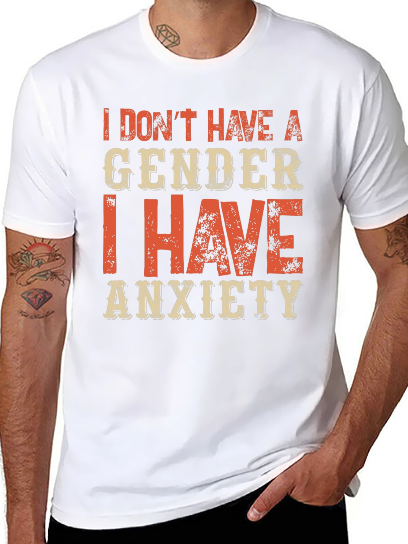Anxiety T-Shirt: I Dont Have a Gender