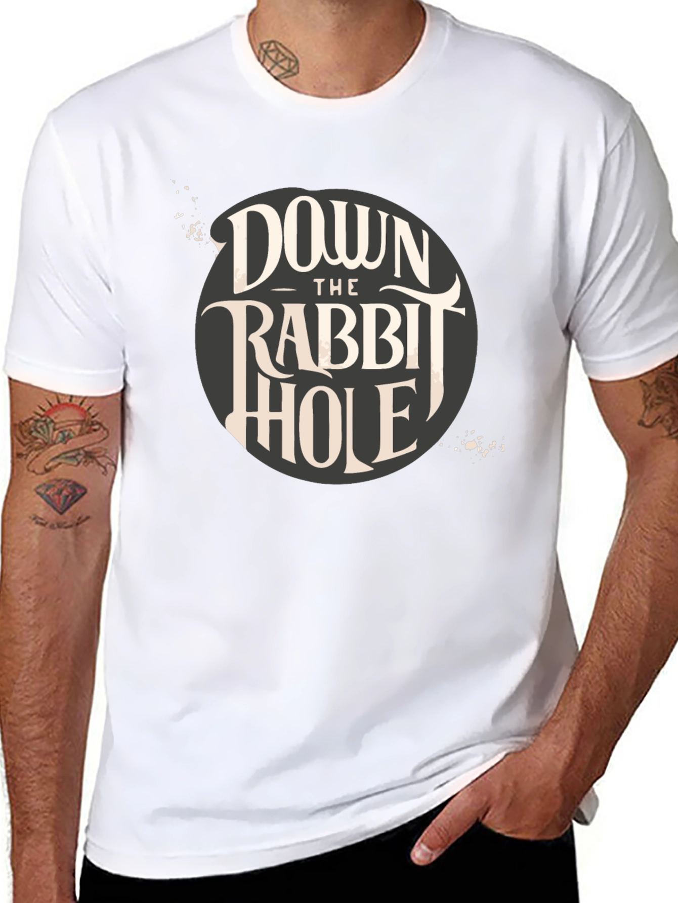 Down the Rabbit Hole Graphic T-Shirt