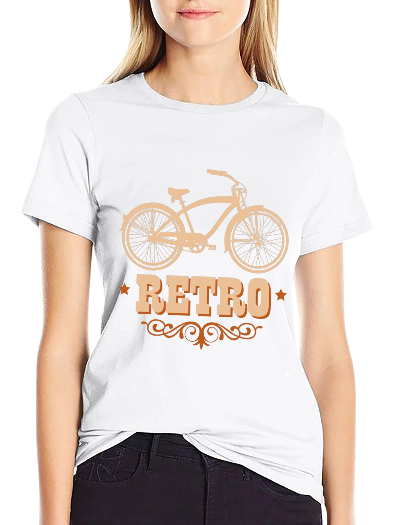 Retro Bike Graphic T-Shirt - Classic Style