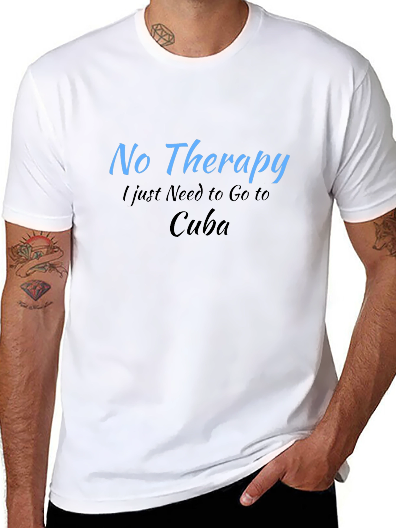 No Therapy Cuba T-Shirt Relaxed Fit