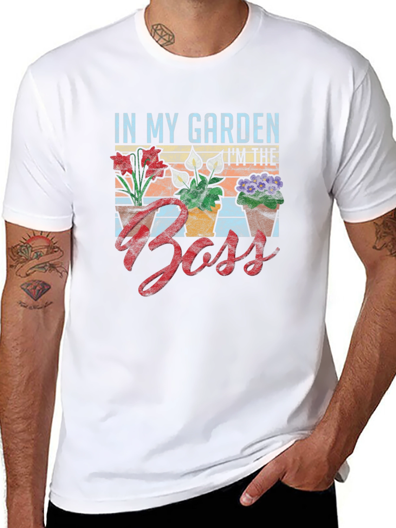 In My Garden Im The Boss T-Shirt