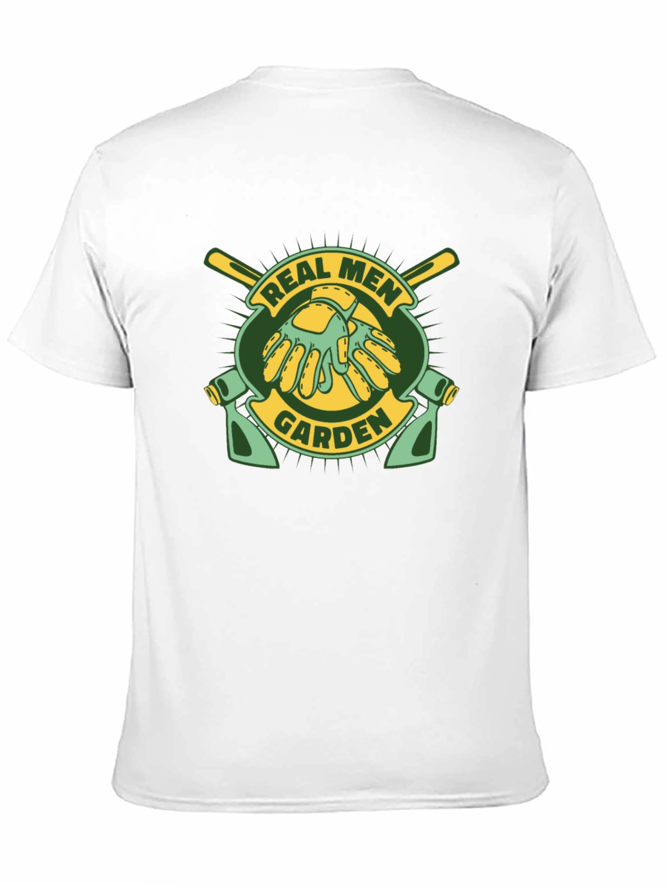 Real Men Garden T-Shirt - Gardening Lover Tee