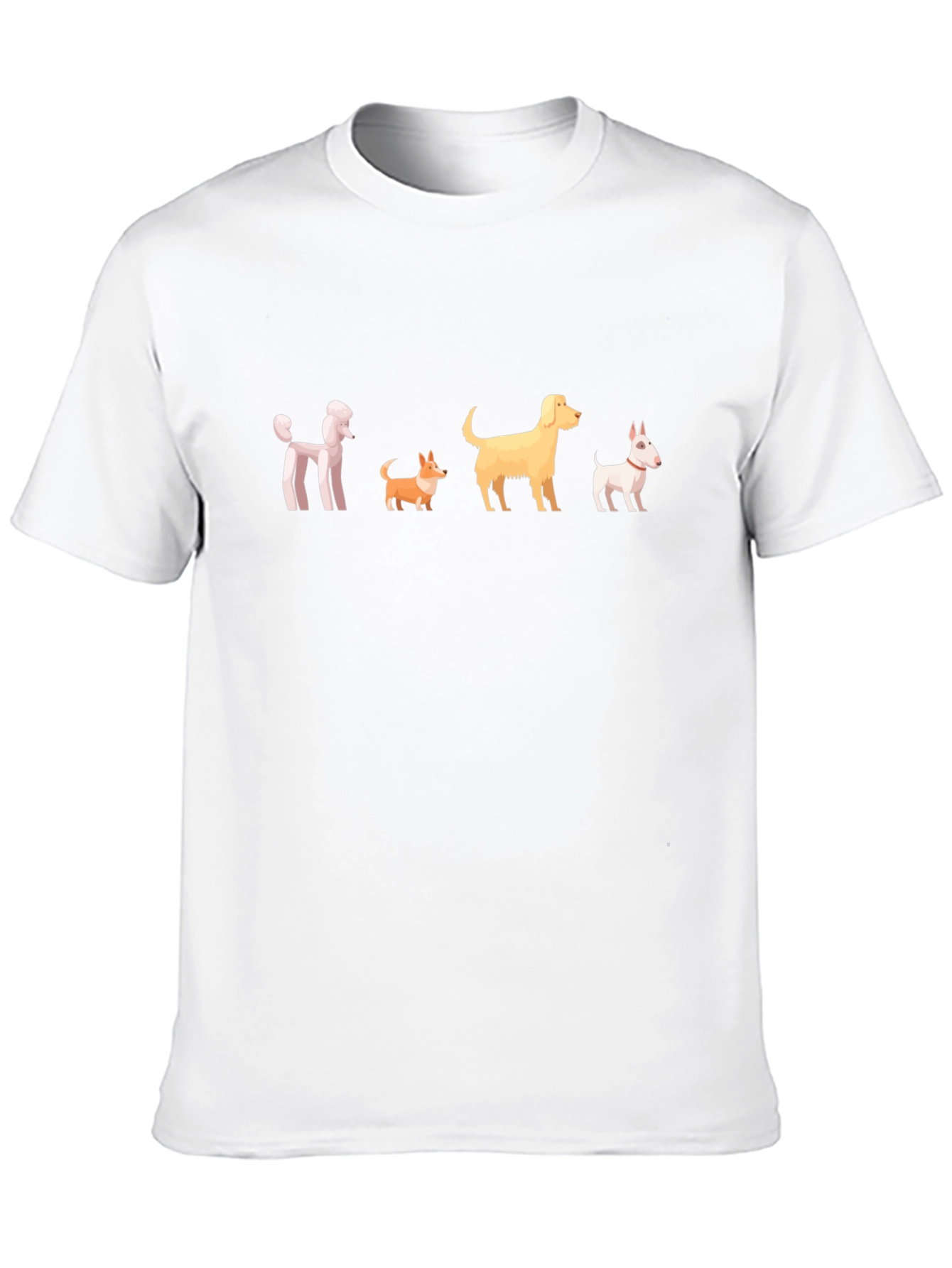 Dog Breed Parade Black T-Shirt