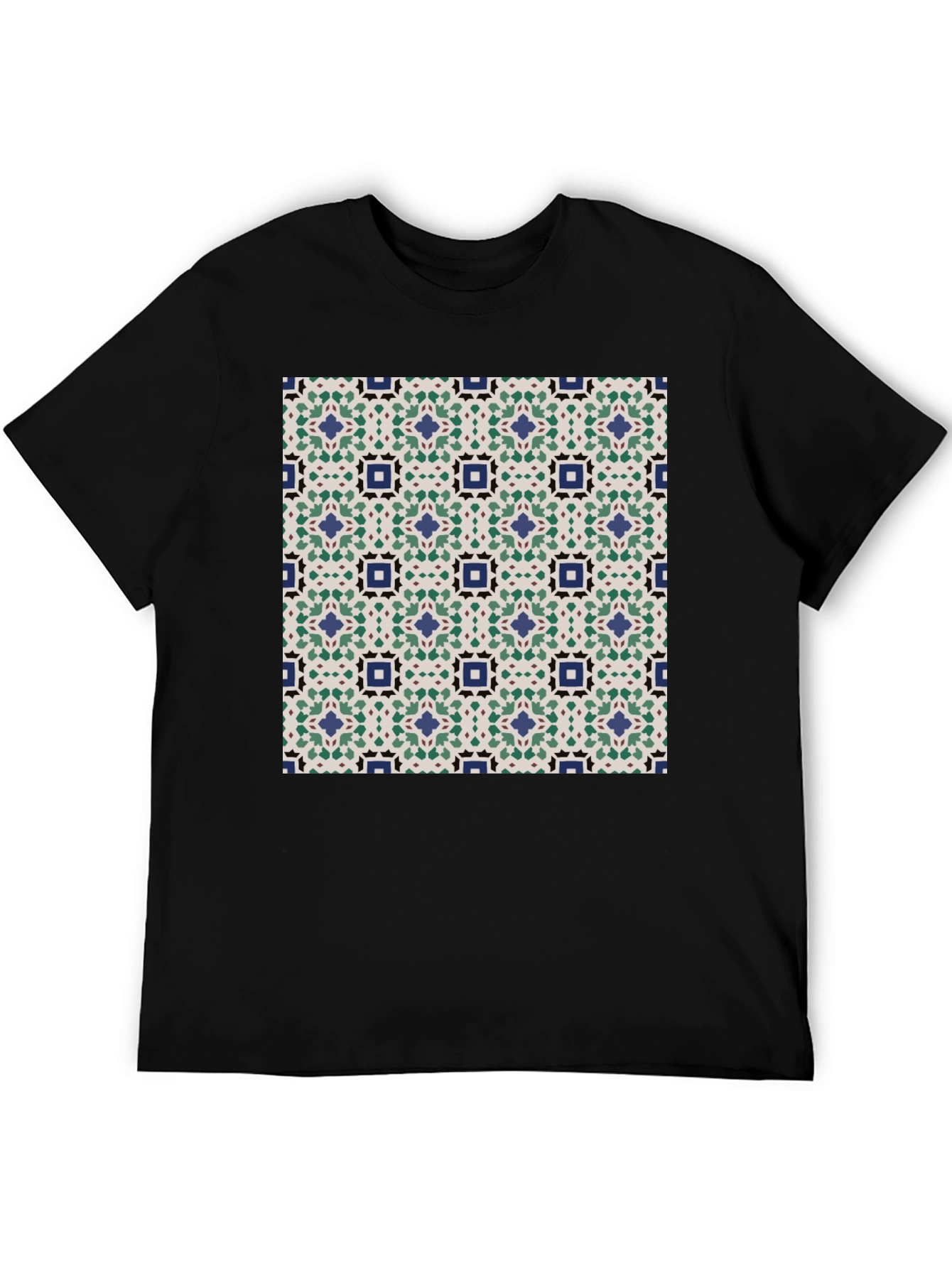 Patterned T-Shirt: Geometric Design