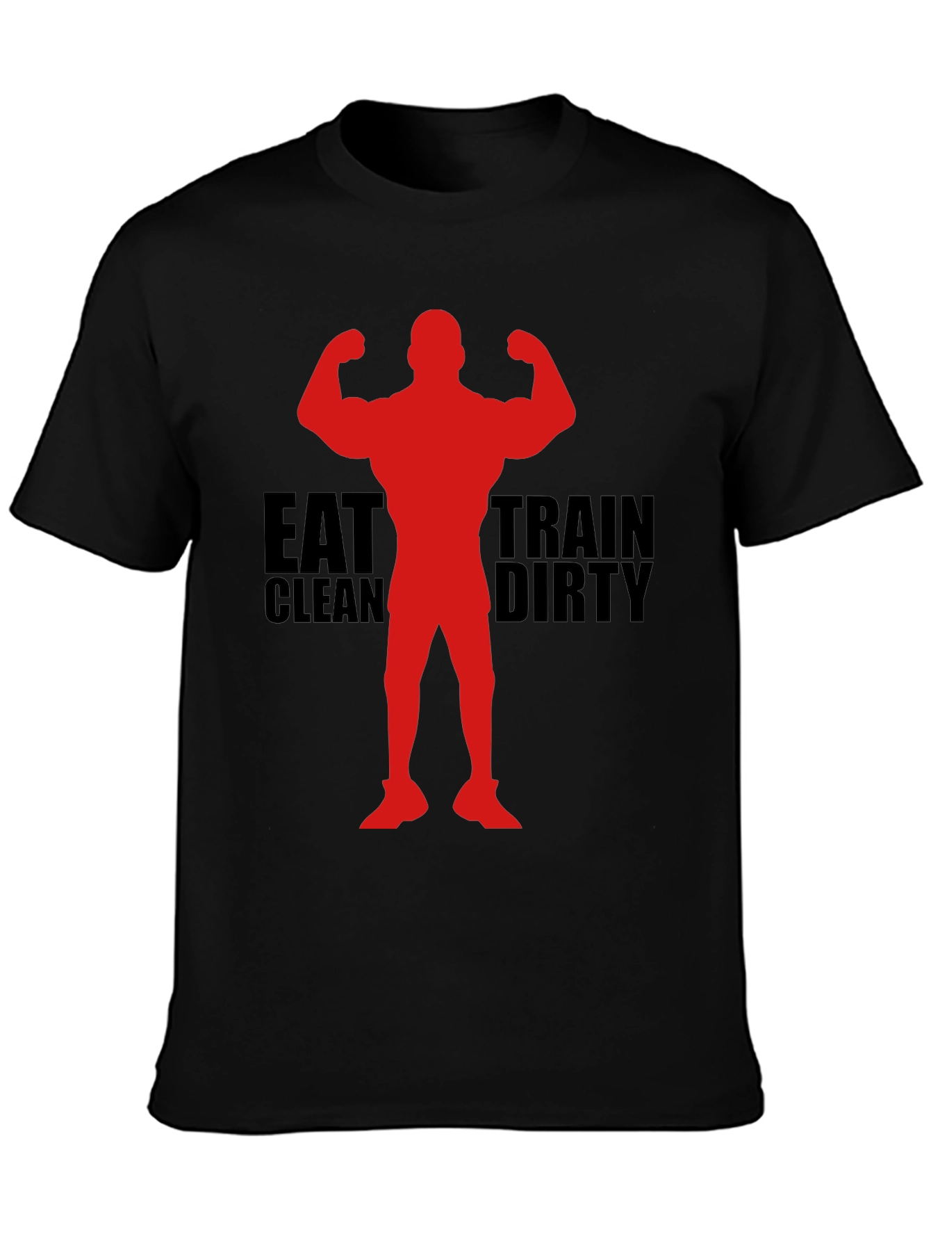 Eat Clean Train Dirty Graphic Tee