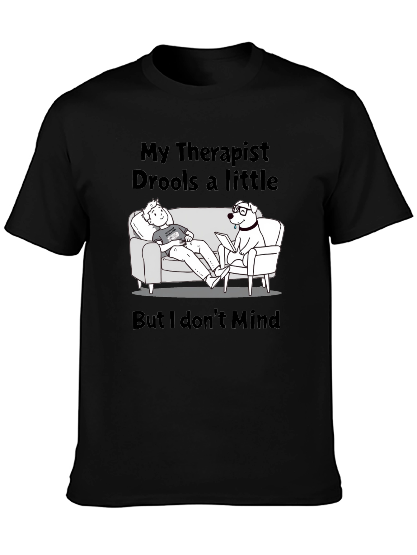 Therapist Dog T-Shirt - Funny Therapy Animal Tee