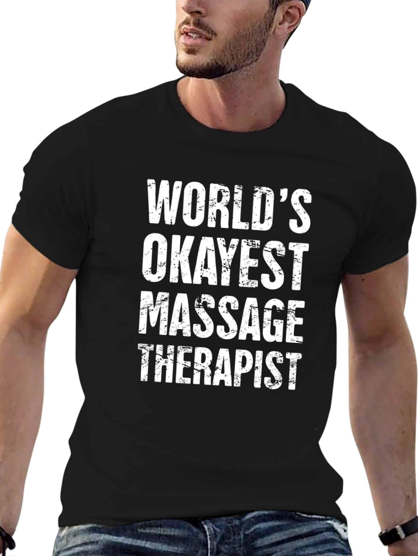 Worlds Okayest Massage Therapist T-Shirt
