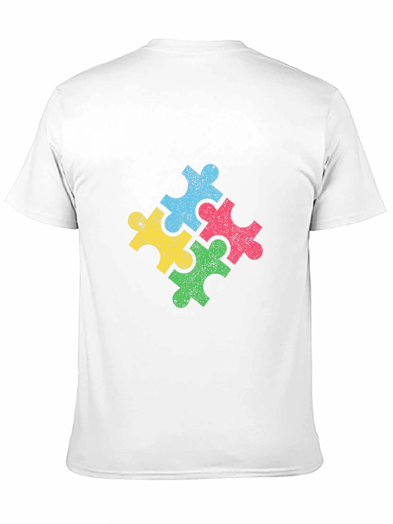 Autism Awareness Puzzle Piece Graphic Tee