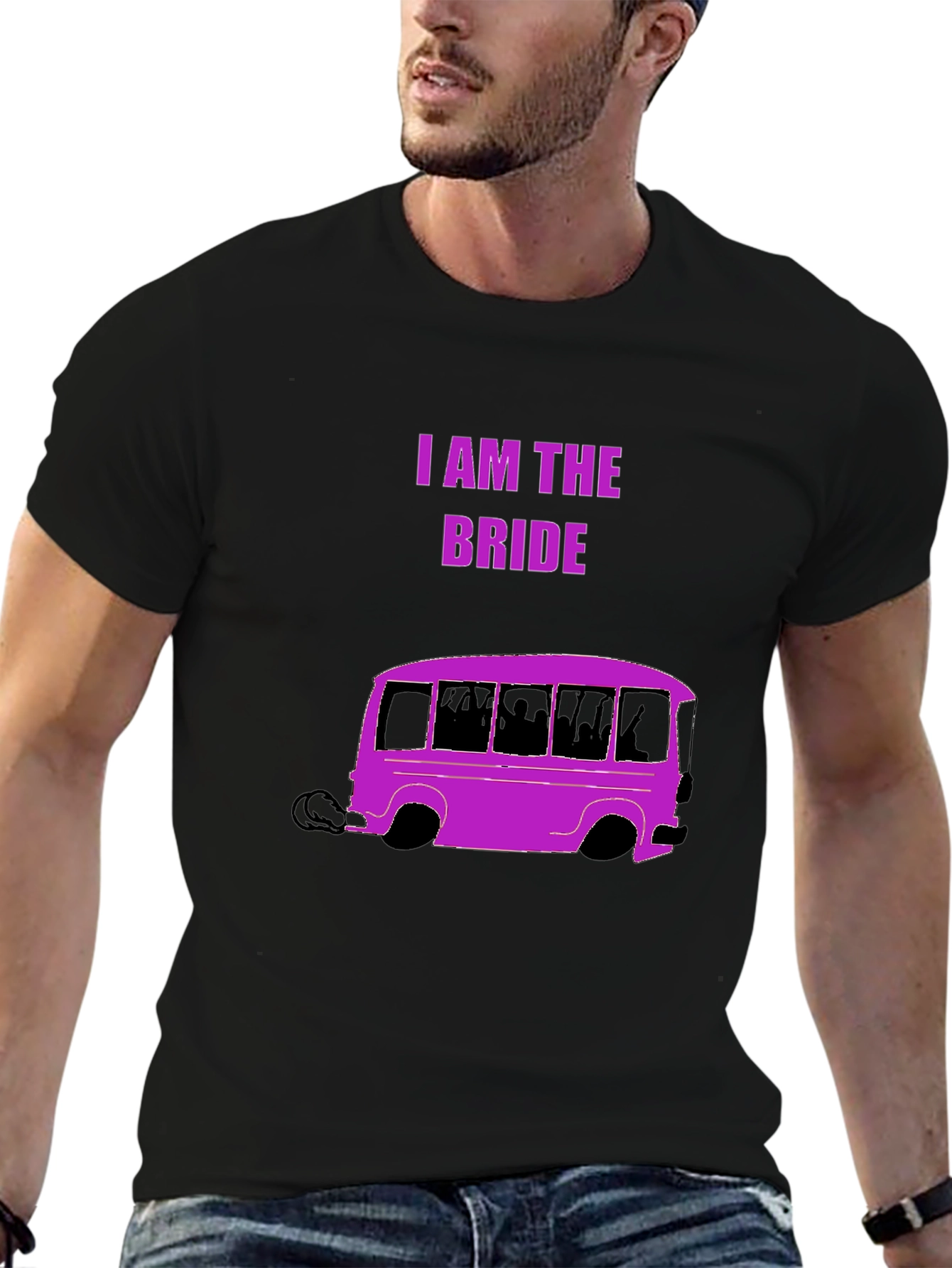 I Am The Bride Party Bus T-Shirt