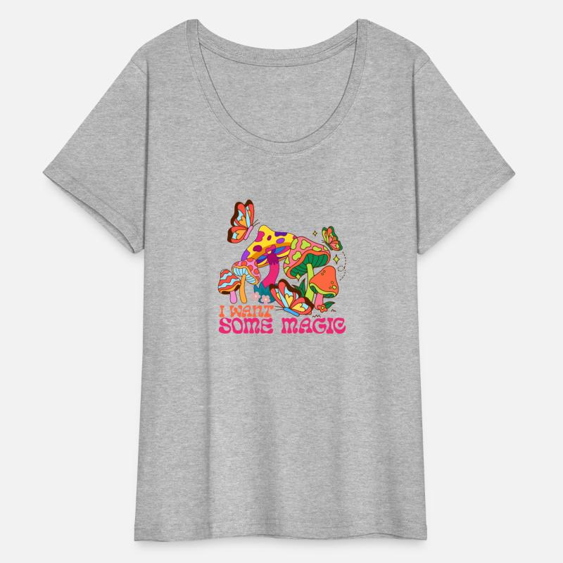 Magic Mushroom Butterfly Design