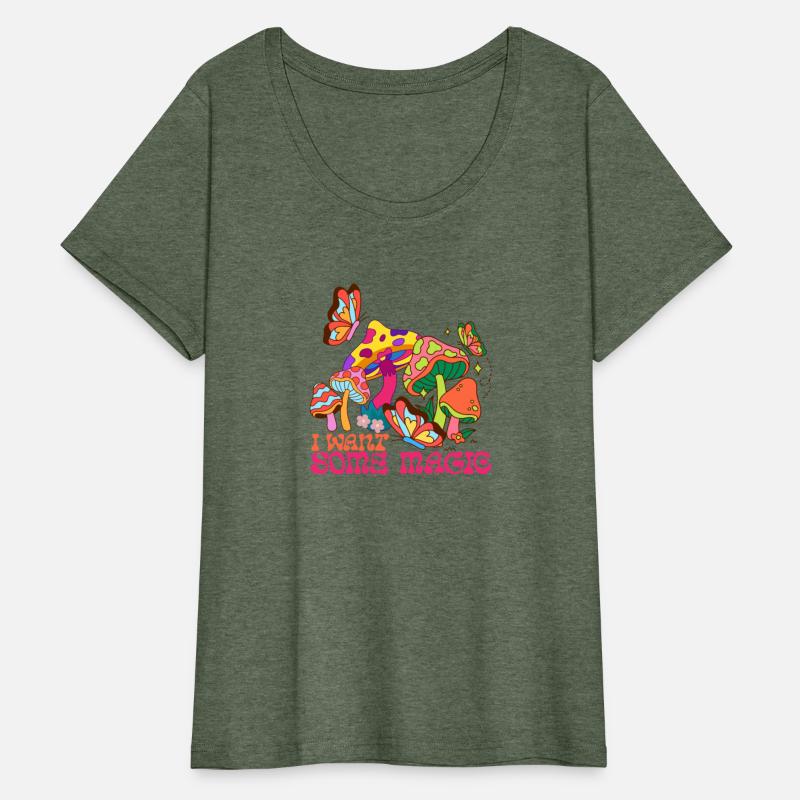 Magic Mushroom Butterfly Design