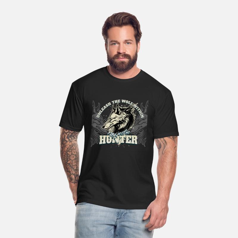 Majestic hunter - wolf animal