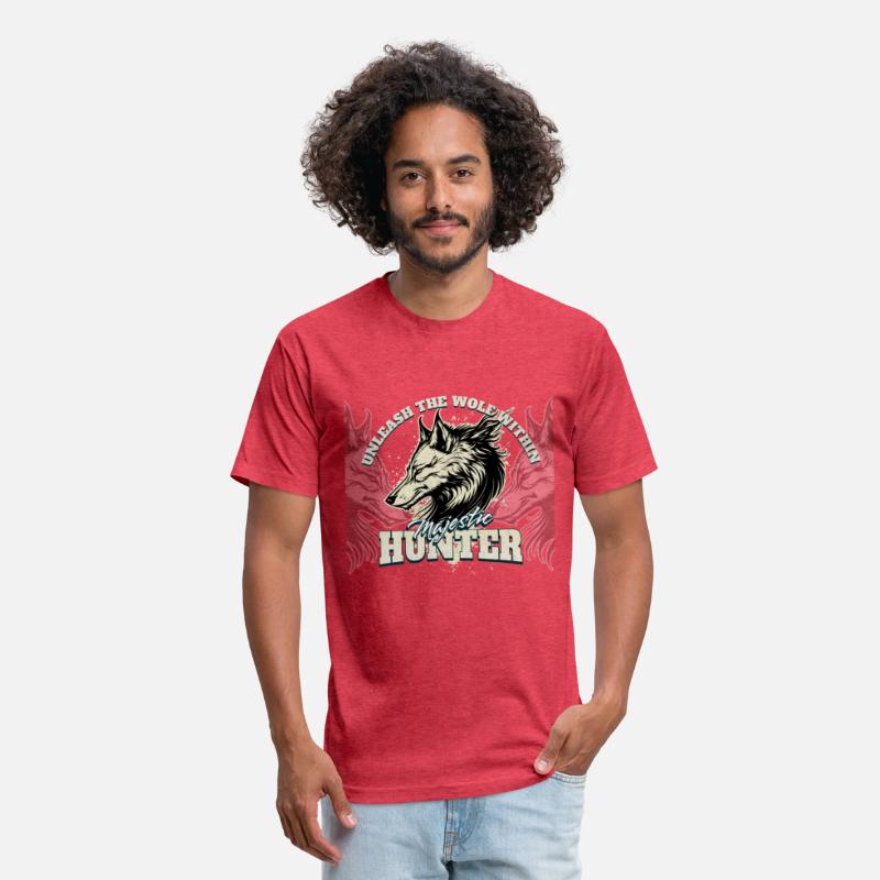 Majestic hunter - wolf animal