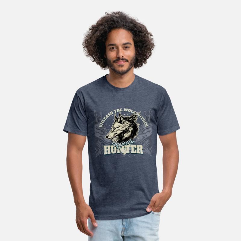 Majestic hunter - wolf animal