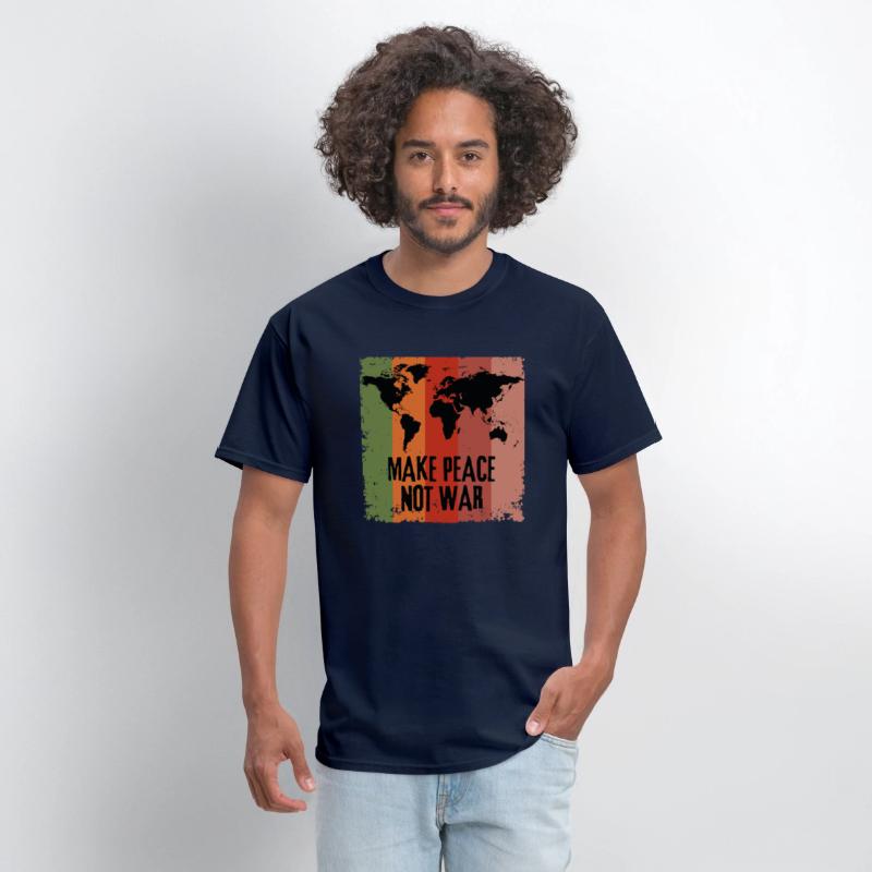 Make Peace Not War World Map