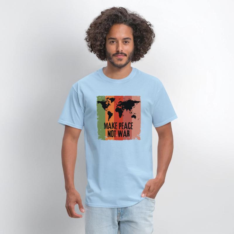 Make Peace Not War World Map