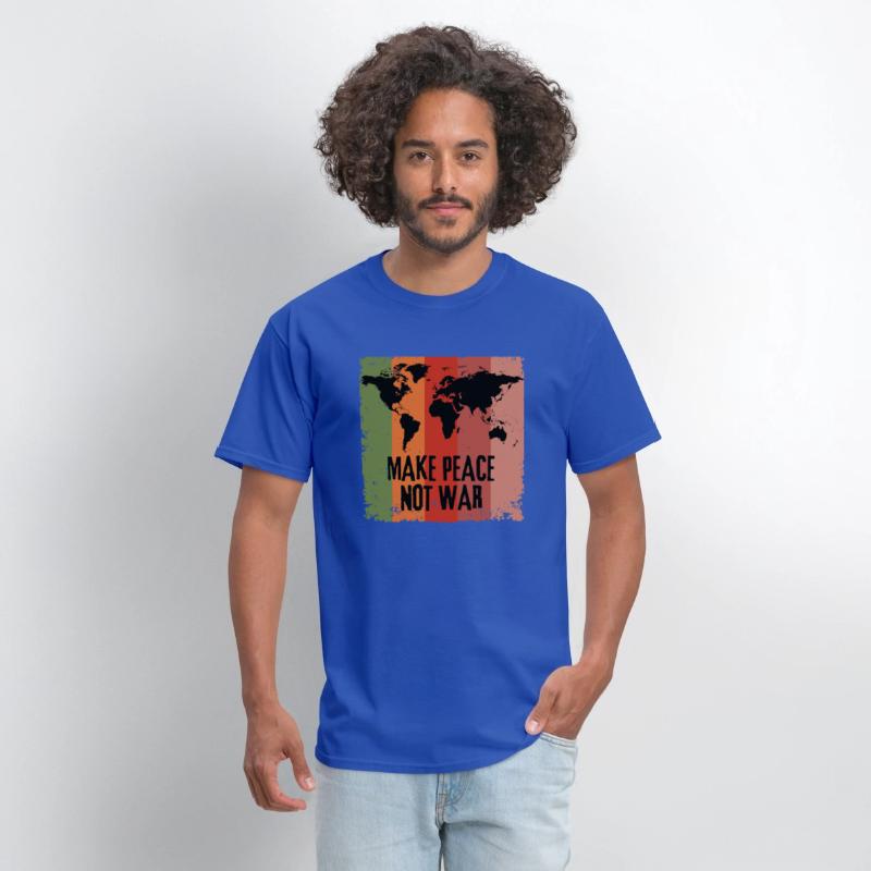 Make Peace Not War World Map