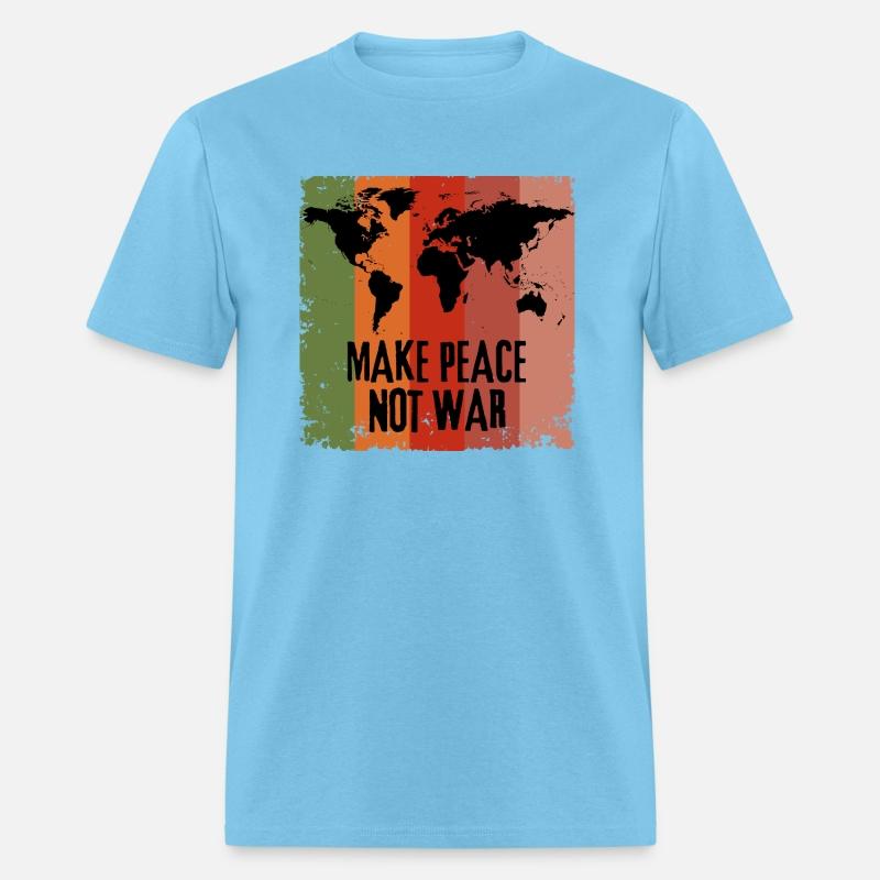 Make Peace Not War World Map