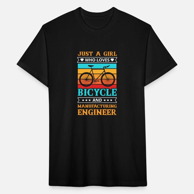 Manufacturing Engineer Bicycle Girl