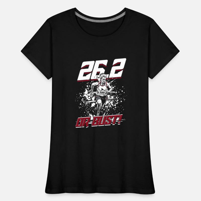 Marathon Marathoner Running 26.2 Or Bust